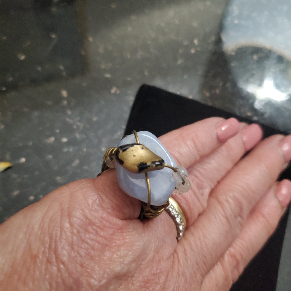 Wire wrapped healing ring - Picture 4 of 4